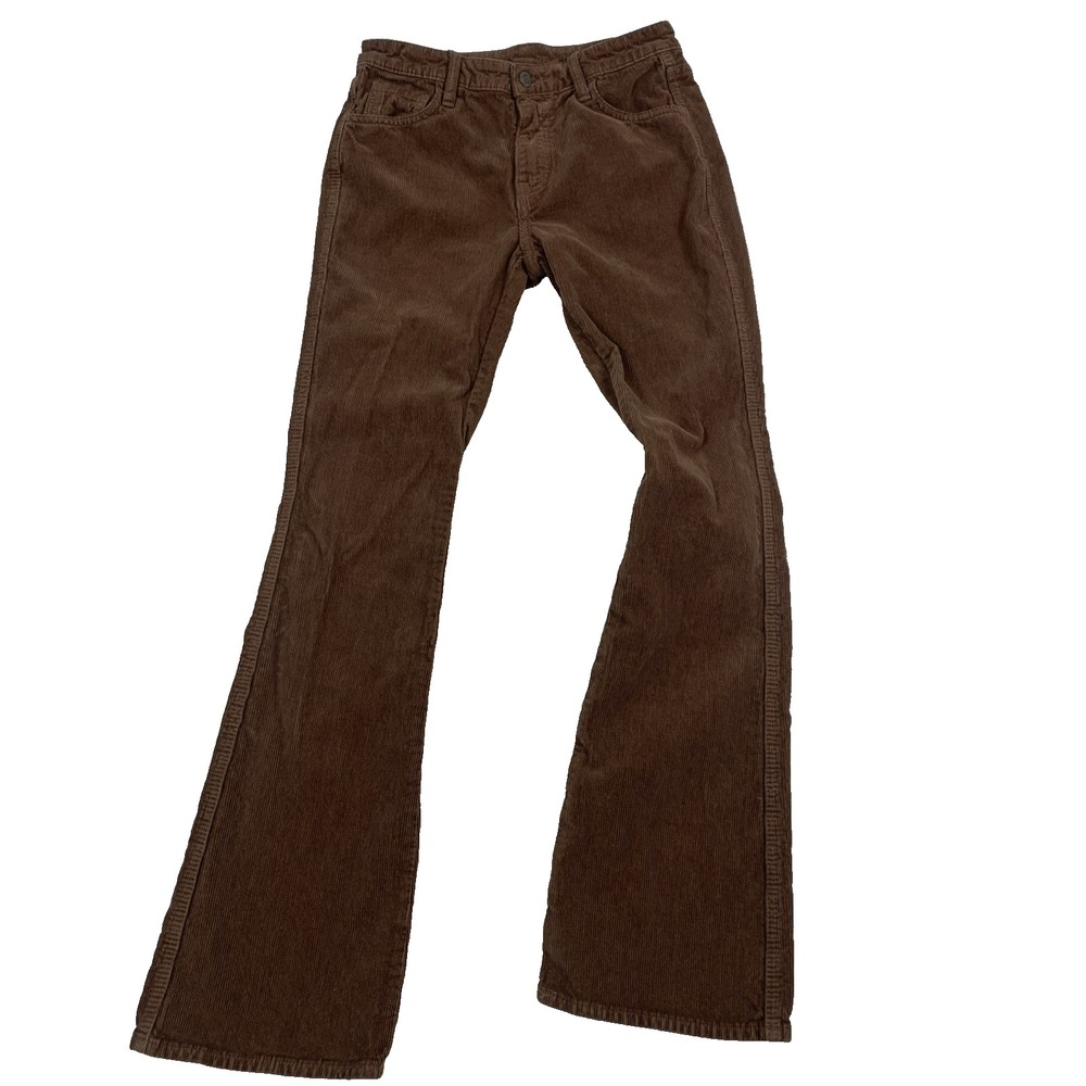 Brandy Melville J. Galt Corduroy Flare Pants Women’s Small Brown